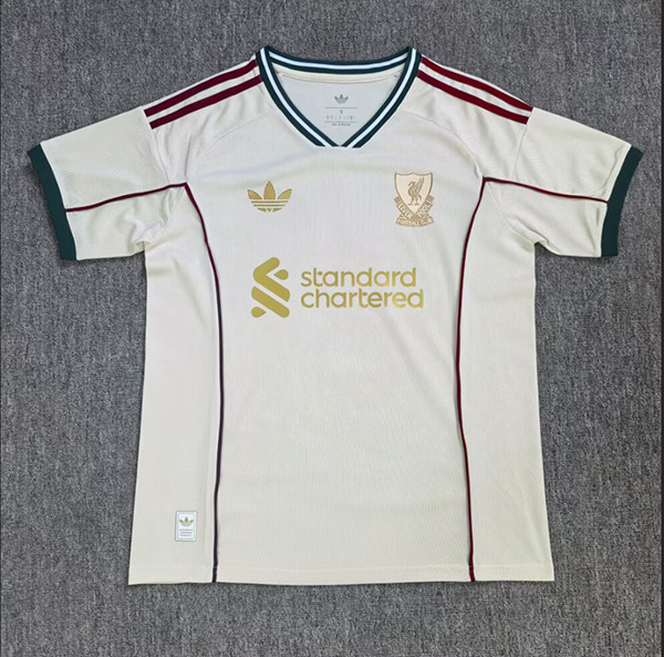 AAA Quality Liverpool 26/27 Special White/Golden Soccer Jersey